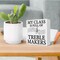 Funny Music Teacher Gift Wooden Box Sign – "My Class Is Full of Treble Makers" Desk Decor, Choir Band Orchestra Director Appreciation Gift, Music Classroom & Office Decoration